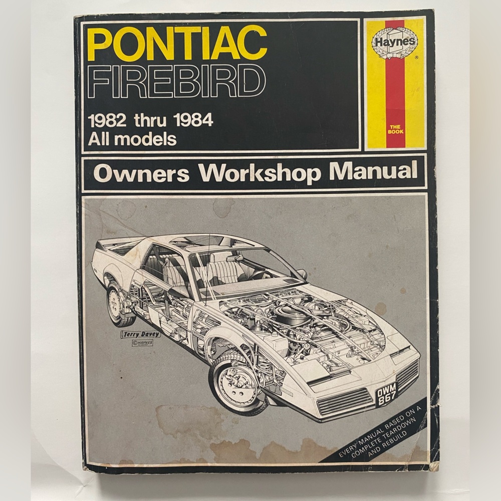 Pontiac Firebird 1982-1984 Owners Manual